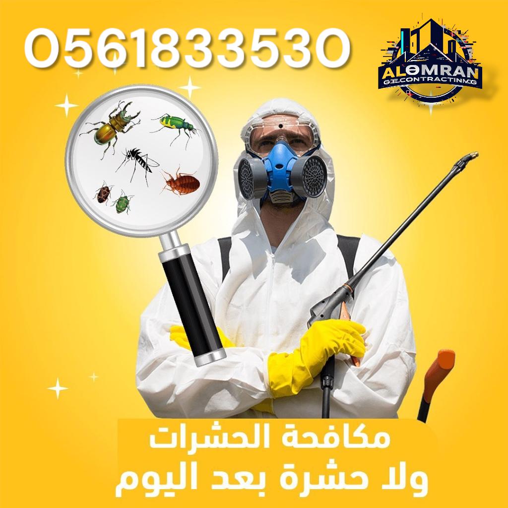 شركة متخصصة فى  اعمال مكافة الحشرات pest control مكافحة الحشرات