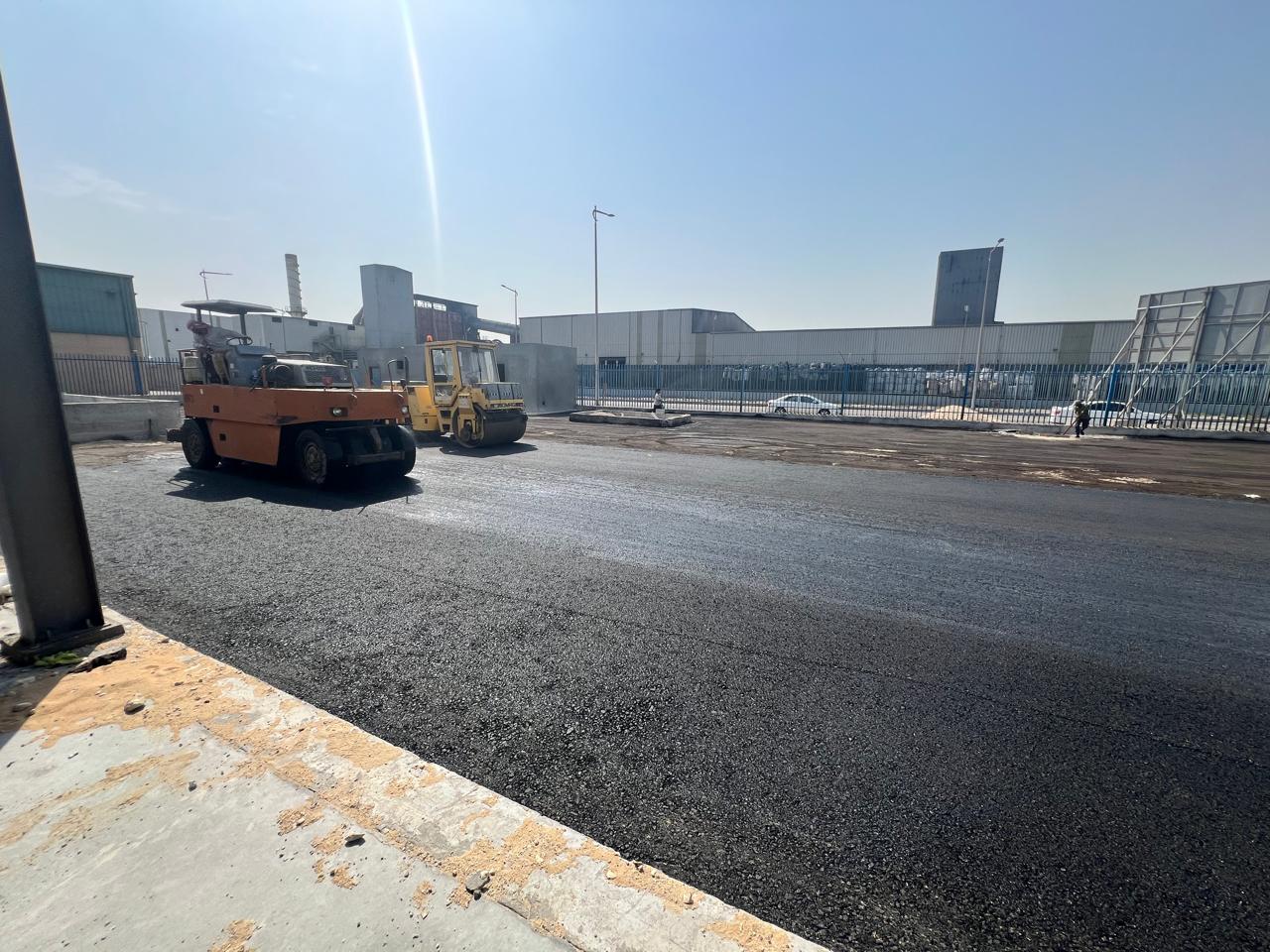 اعمال اسفلت بجميع انواعه